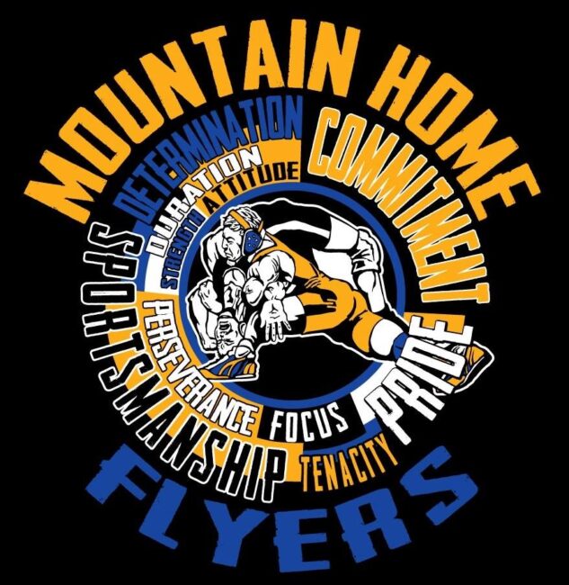 King of the Mountain Youth Wrestling Tournament Logo